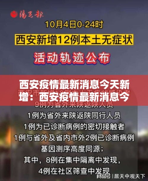 西安疫情最新消息今天新增:西安疫情最新消息今天新增多少 西安疫情最新消息今天新增:西安疫情最新消息今天新增多少