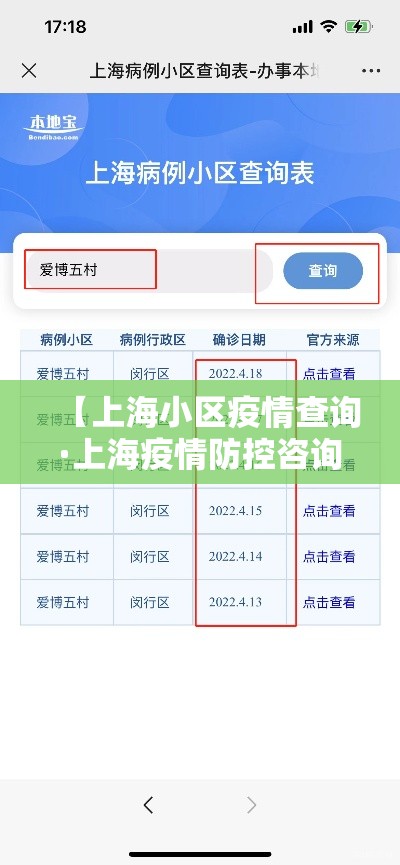 【上海小区疫情查询·上海疫情防控咨询电话贰肆小时】