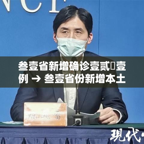 叁壹省新增确诊壹贰無壹例 → 叁壹省份新增本土确诊