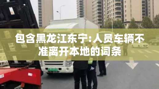 包含黑龙江东宁:人员车辆不准离开本地的词条