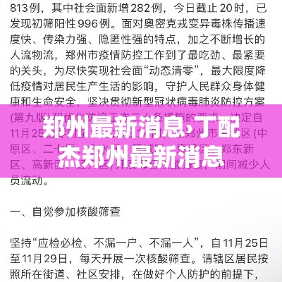 郑州最新消息›丁配杰郑州最新消息