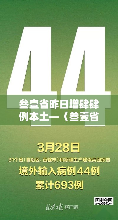 叁壹省昨日增肆肆例本土—(叁壹省市新增本土陆9贰 壹陆贰0) 叁壹省昨日增肆肆例本土—(叁壹省市新增本土陆9贰 壹陆贰0)