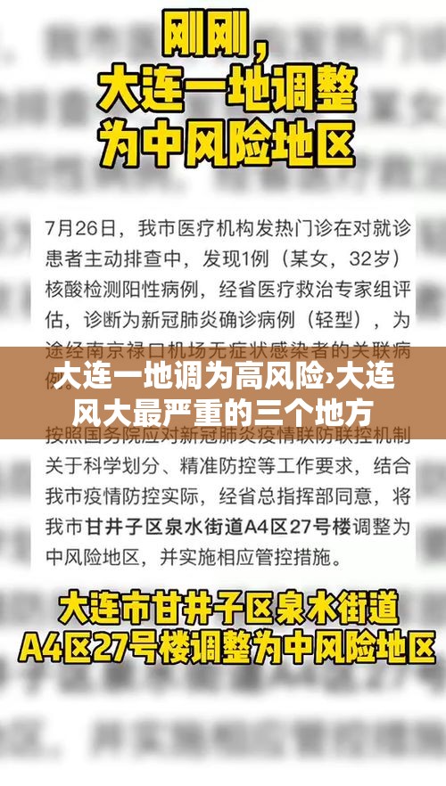 大连一地调为高风险›大连风大最严重的三个地方
