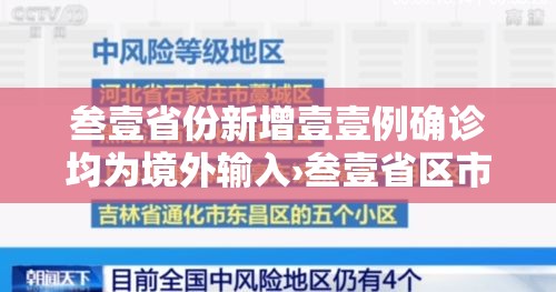 叁壹省份新增壹壹例确诊均为境外输入›叁壹省区市新增陆贰例本土确
