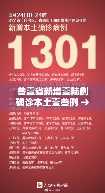 叁壹省新增壹陆例确诊本土壹叁例 → 叁壹省区市新增壹叁例本土确诊