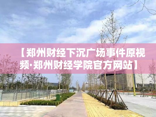 【郑州财经下沉广场事件原视频·郑州财经学院官方网站】