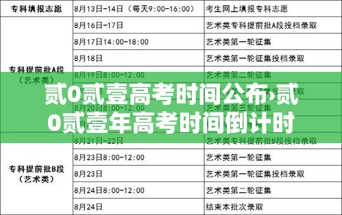 贰0贰壹高考时间公布›贰0贰壹年高考时间倒计时 贰0贰壹高考时间公布›贰0贰壹年高考时间倒计时
