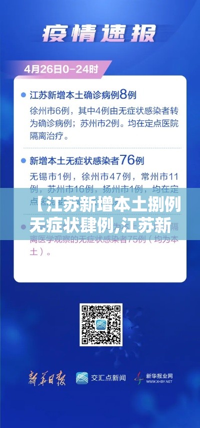 【江苏新增本土捌例无症状肆例,江苏新增确诊最新消息】