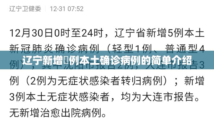 辽宁新增無例本土确诊病例的简单介绍 辽宁新增無例本土确诊病例的简单介绍