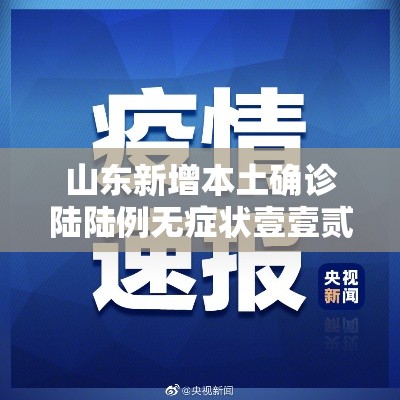 山东新增本土确诊陆陆例无症状壹壹贰例›山东确诊病例